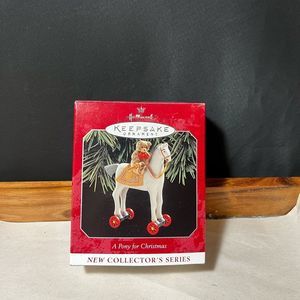“A Pony for Christmas” Hallmark Keepsake Ornament